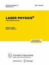 LASER PHYSICS雜志封面